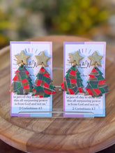 Load image into Gallery viewer, Navy Christmas - Christmas Tree &amp; Gold Star
