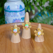 Load image into Gallery viewer, Bright Kaleidoscope Flower Ring - Multicolored
