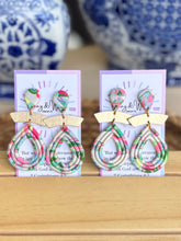 Load image into Gallery viewer, Shimmery Summer Collection - Teardrop Dangle
