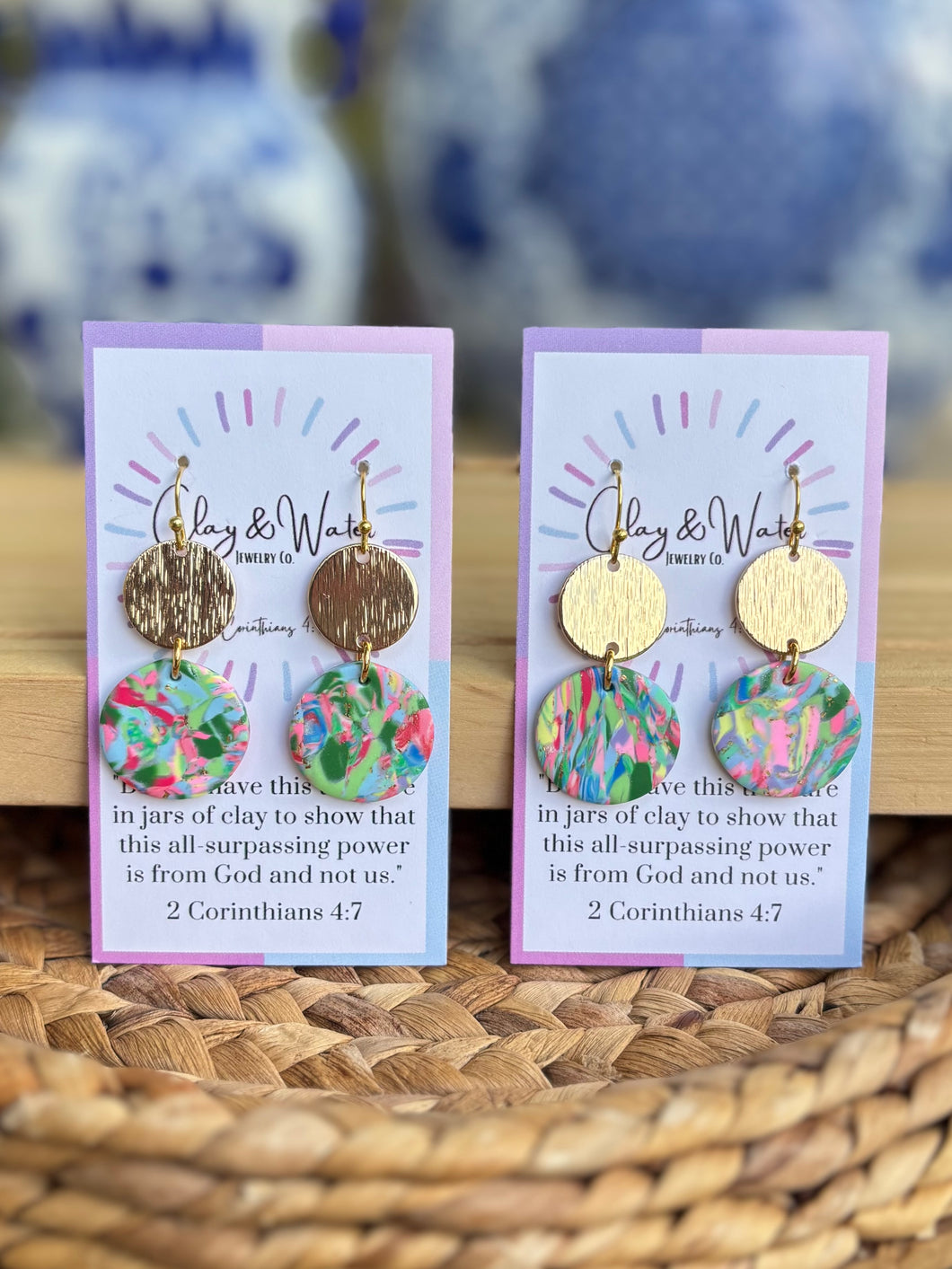 Marbled Summer Collection - Circle & Fishhook