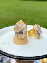 Load image into Gallery viewer, The Sandstone Collection - Statement Oval Ring
