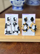 Load image into Gallery viewer, Black &amp; White Flowers - Long Rectangle
