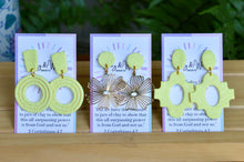 Load image into Gallery viewer, Yellow Sunshine - Circle Dangle
