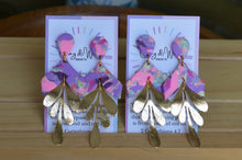 Load image into Gallery viewer, Purple Kaleidoscope - Gold Leaf &amp; Arrow
