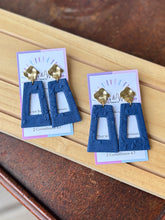 Load image into Gallery viewer, Statement Navy - Long Rectangle
