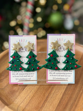 Load image into Gallery viewer, Rhinestone Christmas Tree - Green, Red &amp; Blue Stones
