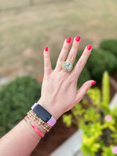 Load image into Gallery viewer, Colors of Christmas - Circle Ring
