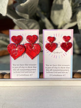Load image into Gallery viewer, Candied Hearts Collection - Dainty Red Heart
