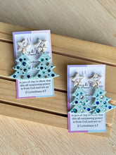 Load image into Gallery viewer, Rhinestone Christmas Trees - Winter Blue
