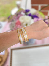 Load image into Gallery viewer, The Golden Skies Collection - Thick Cuff Bangle
