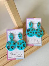 Load image into Gallery viewer, The Seashell Collection - Turquoise Circles
