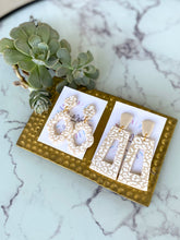Load image into Gallery viewer, The Daina - White Pearl Long Rectangle
